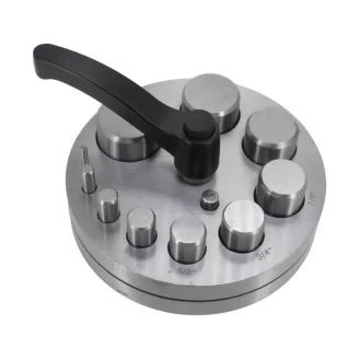Round Disc Cutting Tool Set - 10 Sizes Included | Heavy-Duty Steel for Jewelers & Metalsmiths