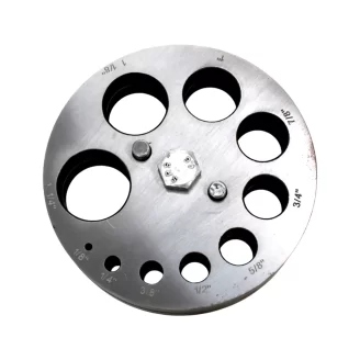Jewelry Disc Cutter Set - 10 Round Punches for Clean Metal Sheet Cutting
